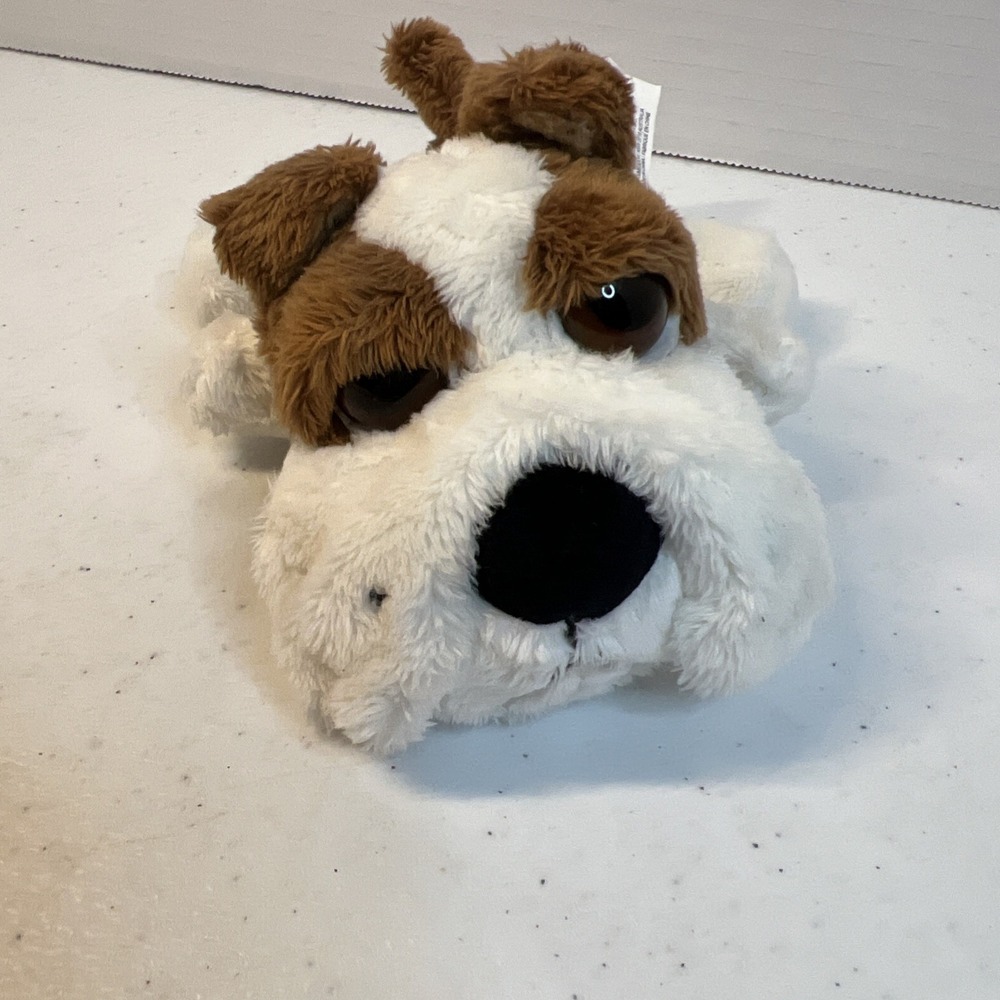 Russ Brimble Dog Plush Lil Peepers Bulldog 5" Beanbag Big Brown Eyes